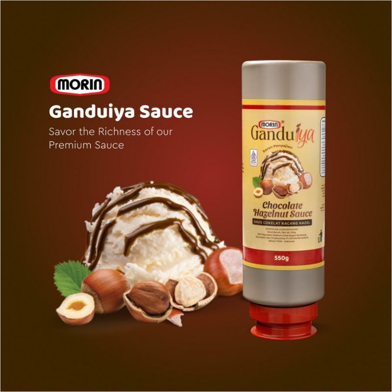 

Morin Ganduiya chocolate hazelnut sauce 550 gr