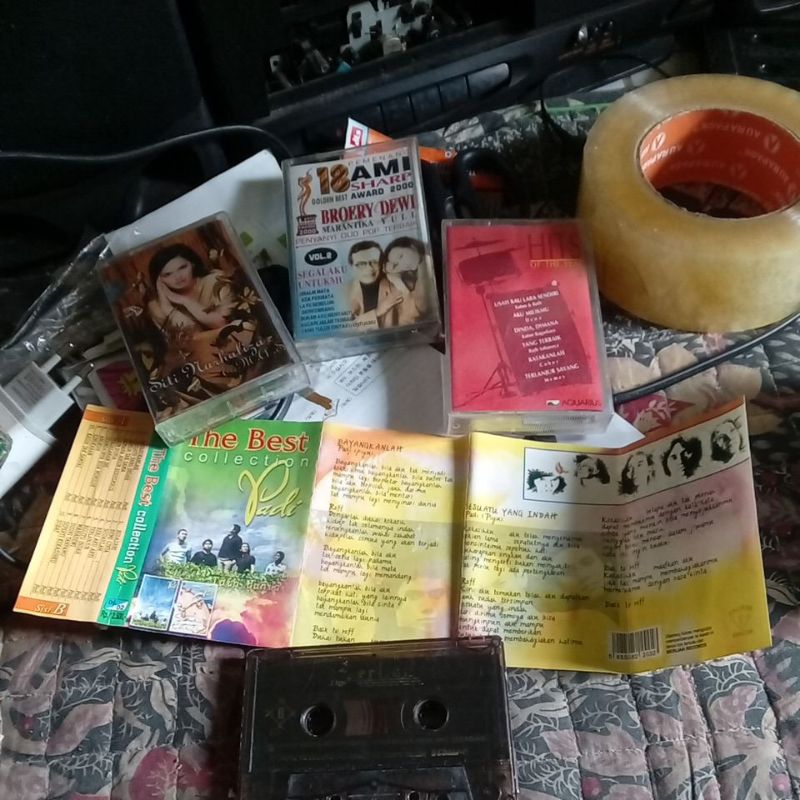 Padi  Bootleg  jadul  free  3  kaset  pita indo