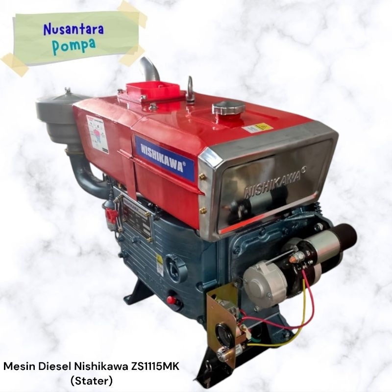 Mesin Diesel Nishikawa ZS1115MK (Stater)