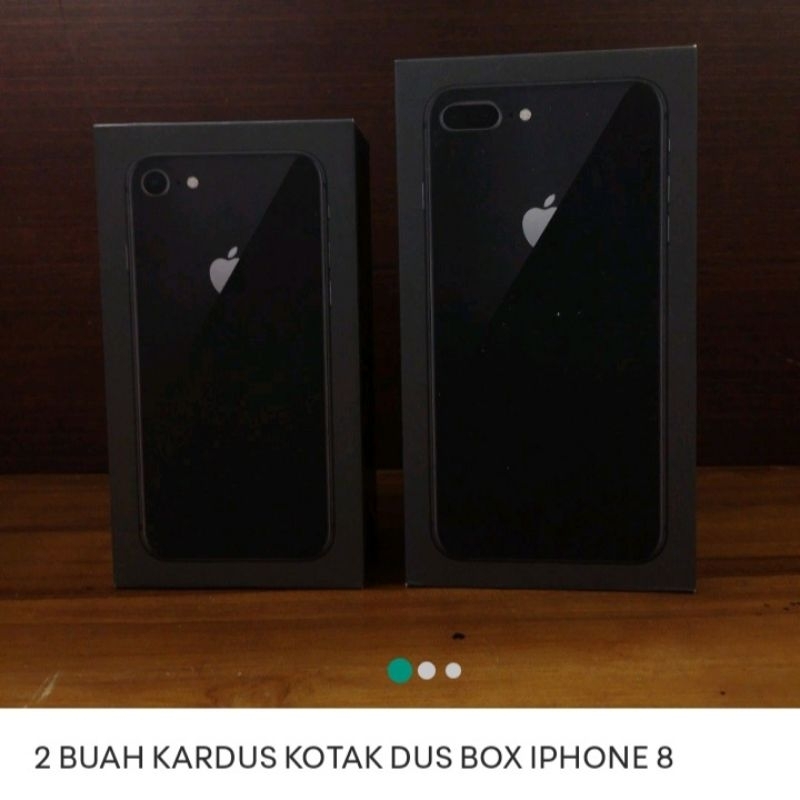 

2 BUAH KARDUS KOTAK DUS BOX IPH0NE 8