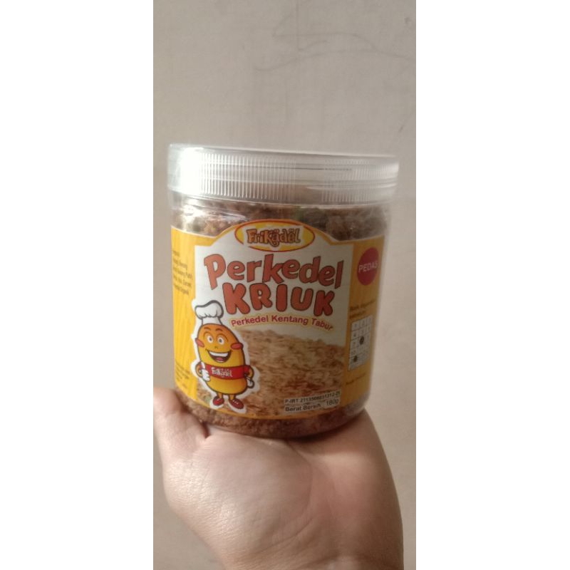 

Perkedel Kriuk Original Kemasan Toples