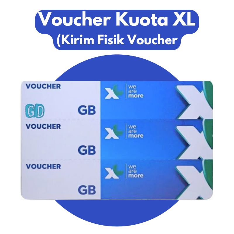 Voucher Kuota XL (Kirim Fisik)