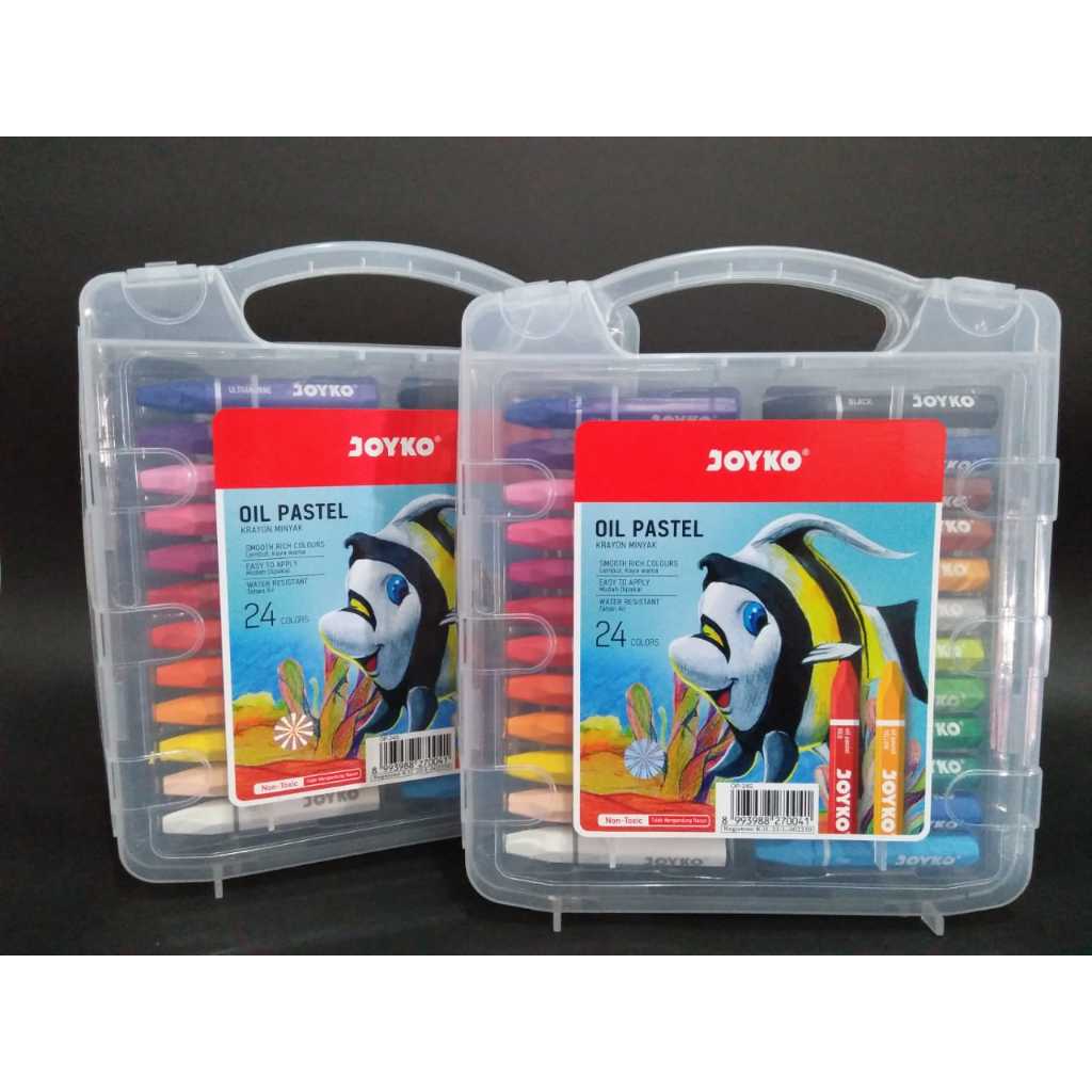 

Crayon Oil Pastel Joyko 24 Warna
