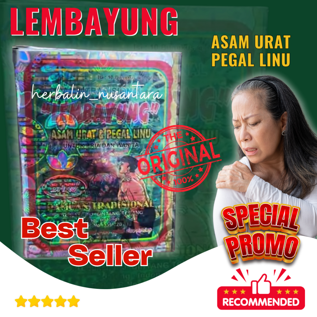 

LEMBAYUNG SERBUK ORIGINAL 10 SASET