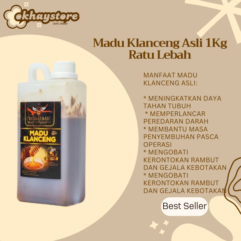 

Madu Klanceng Asli 1kg Madu Lanceng Murni obat Diabetes Asam Urat Kelulut Trigona Ratu Lebah