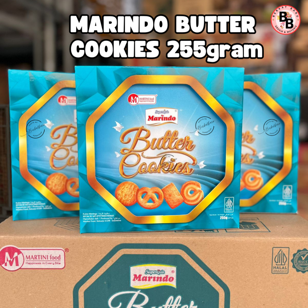 

[BB SNACK] MARINDO BUTTER COOKIES 255gram