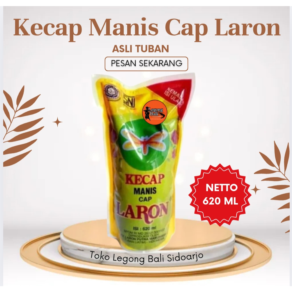 

Kecap Manis Cap Laron Asli Tuban 620 ml