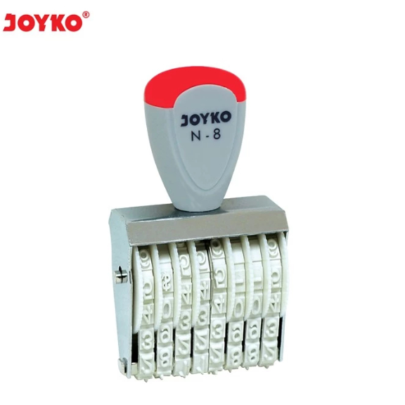 

NUMBER STAMP / STEMPEL ANGKA / STEMPEL ANGKA 8 DIGIT / STAMP NUMBER JOYKO N-8