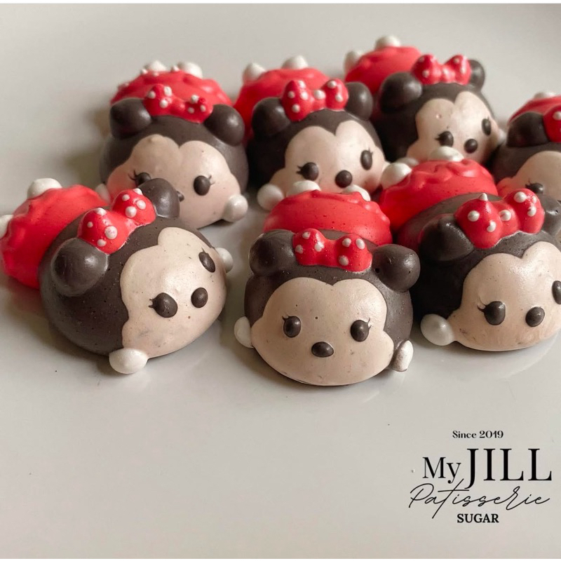 

[DETAIL] My Jill Patisserie Hampers Meringue Cookies Mickey Mouse / Minnie Mouse 20 Toples