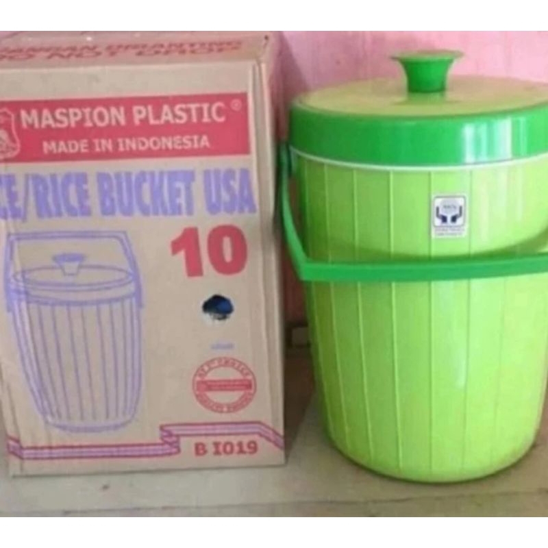 termos rice bucket termos nasi Maspion 10ltr ( 3liter nasi )