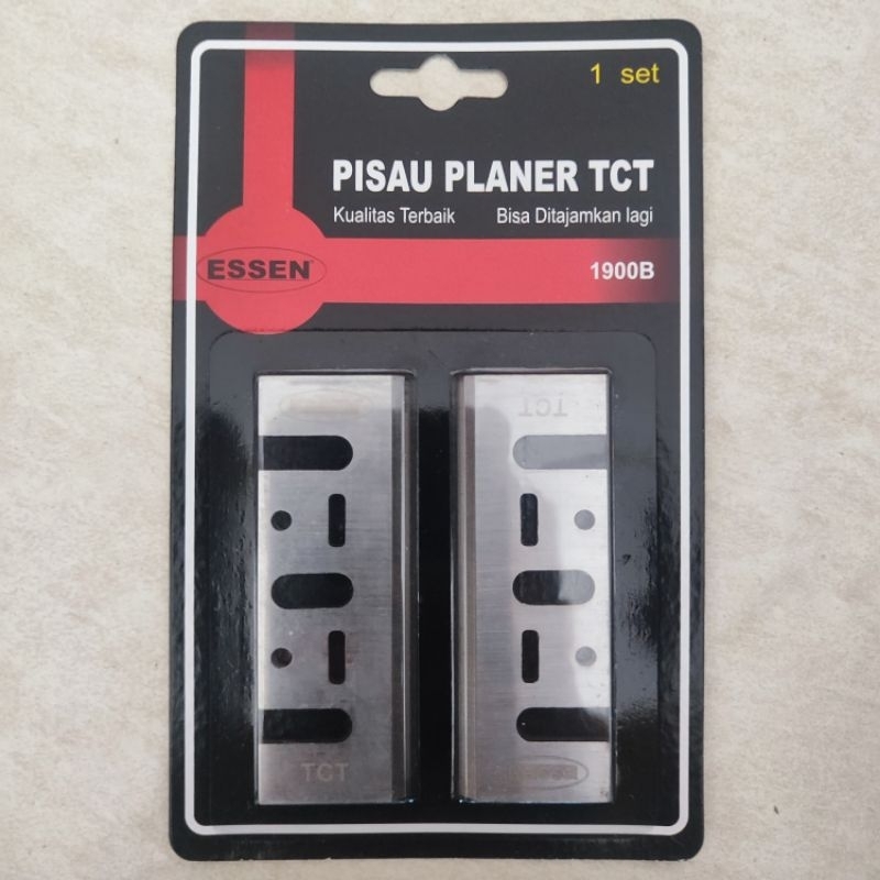 Mata Pisau Mesin Serut Planer Pasah Ketam Sugu Kayu TCT 82mm Essen
