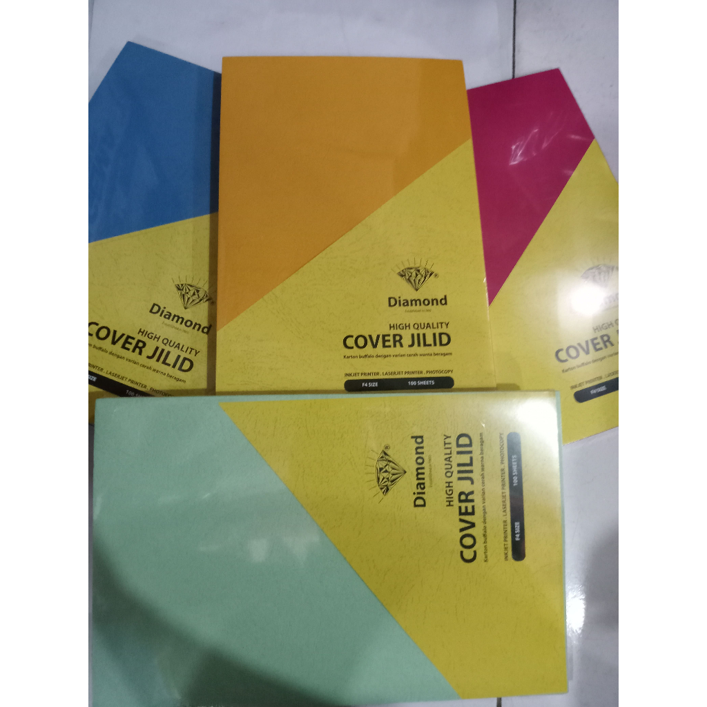 

Kertas Cover Jilid Buffalo Diamond F4 ( Polos ) & AKS/King (corak)