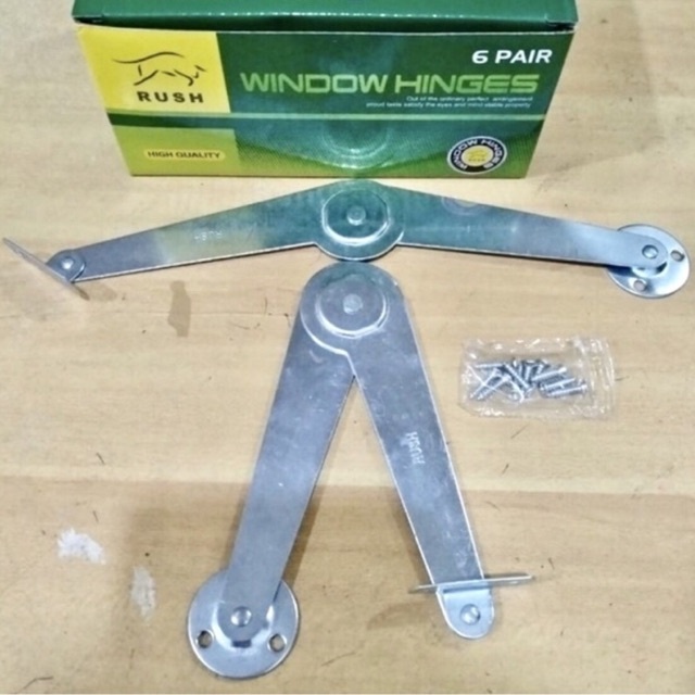 HAK ANGIN RUSH / ENGSEL SALON 9° RUSH / ENGSEL LIPAT 9 INCH RUSH