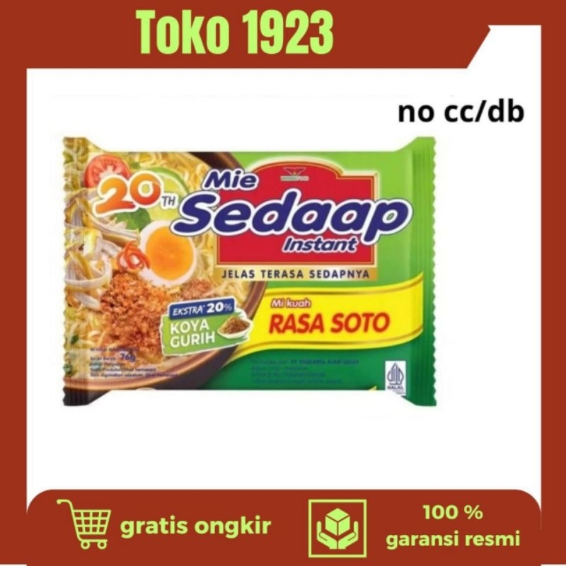 

Sedaap Mie Instant Rasa Soto