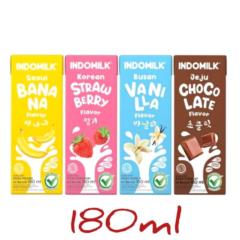 

Indomilk Susu UHT - 180ml