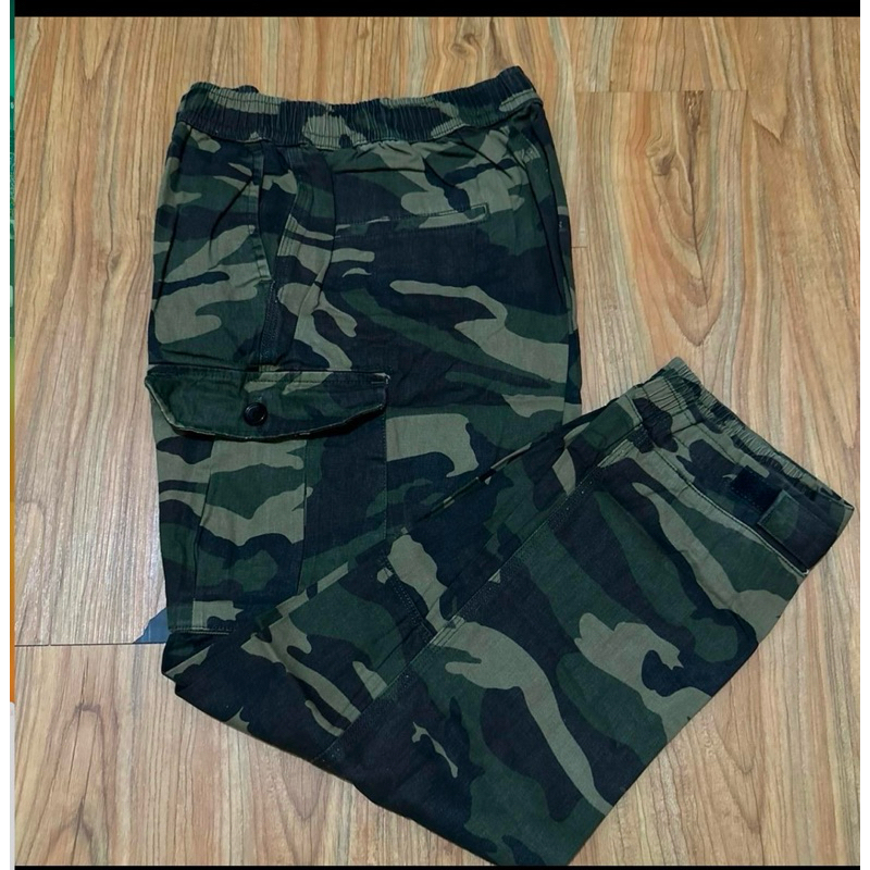 Celana Panjang Joger Cargo Tali Pria Dewasa Kualitas Premium Katun Terbaru