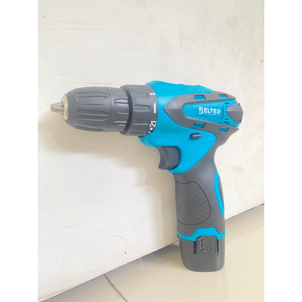 Alat Bor Baterai Genggam 12V Mesin Bor Tangan Bor listrik Bor Cas Cordless Drill