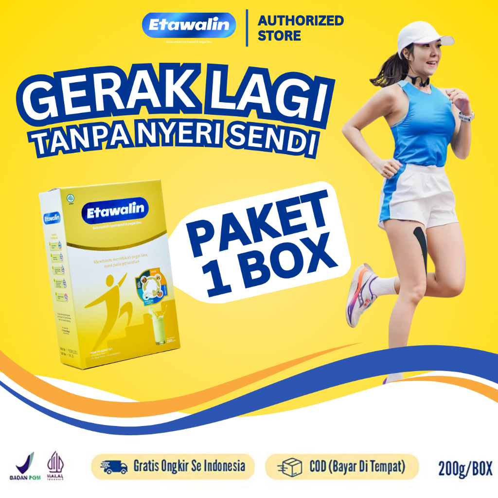 

Etawalin Susu Etawa Herbal Nyeri Sendi Ori 1 Box