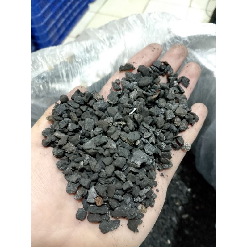 KARBON AKTIF BEST CARB ( 1 KG ) // IODINE 600 // DARI CANGKANG KELAPA SAWIT // MEYARING ZAT BESI TIN