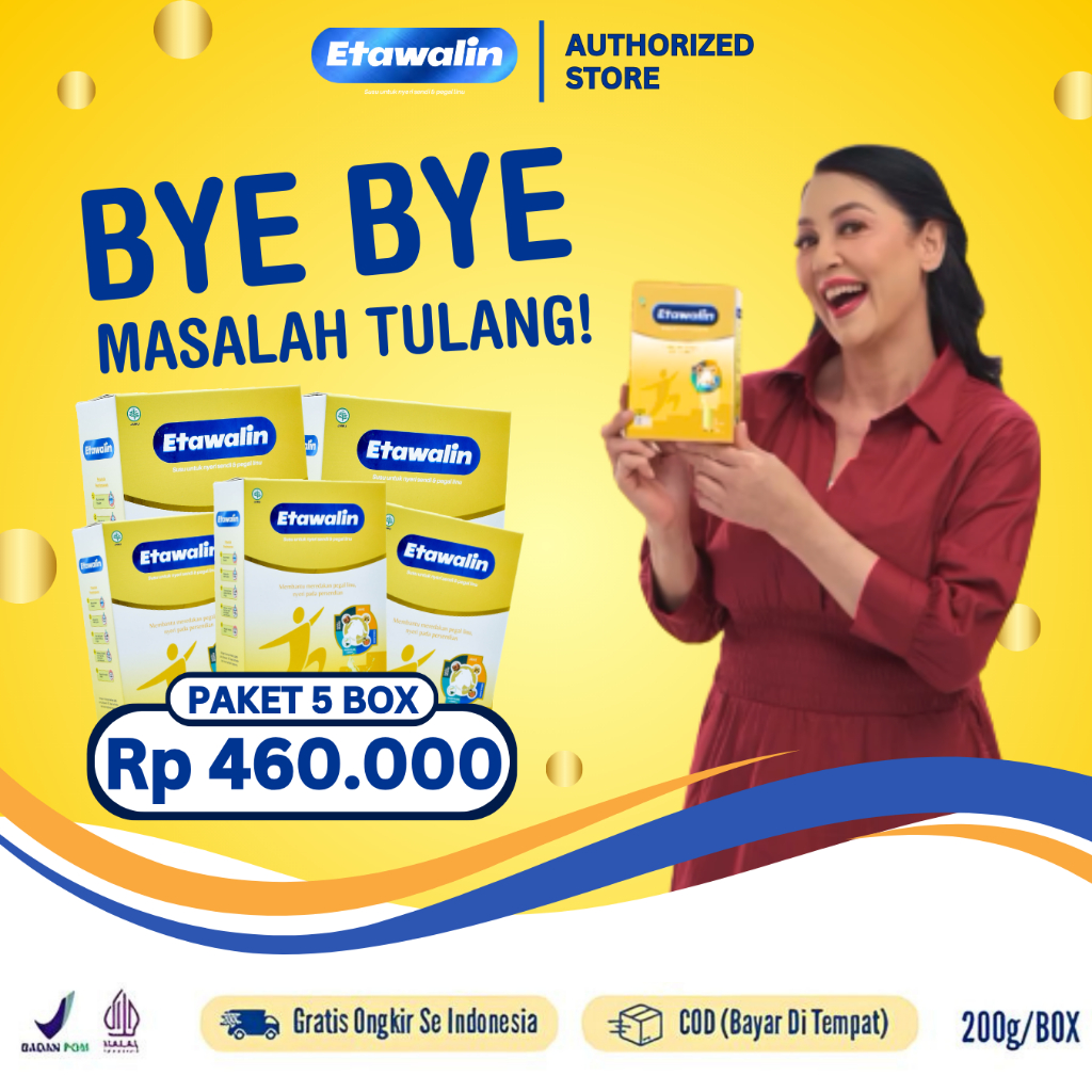 

Etawalin Susu Etawa Herbal Nyeri Tulang Sendi 5 Box