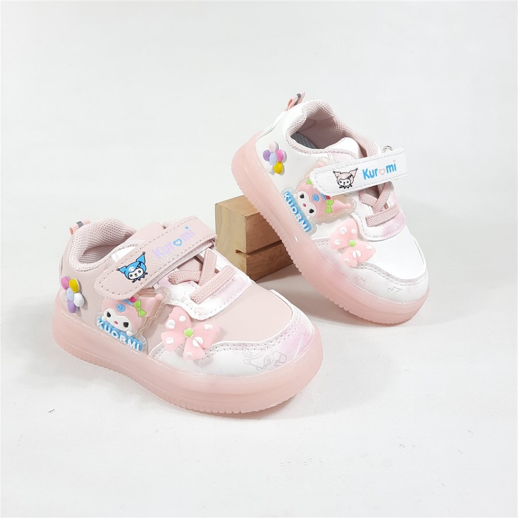 Sepatu Sneakers LED Anak Terbaru SPORT A.8807.B (22-26)