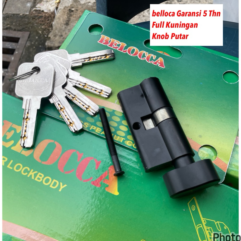 KODAI SILINDER KUNCI KNOP WC PINTU BESAR DC 02 Promo Cylinder/ Silinder KODAI garansi 5 Tahun Kuning