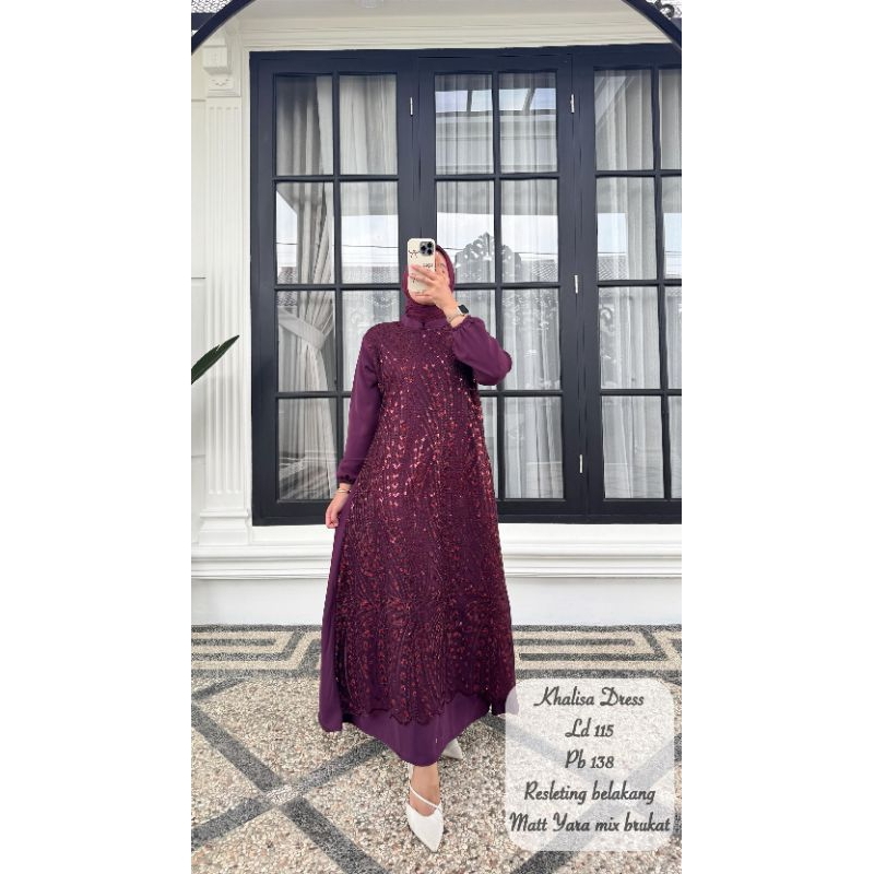 raya dress//gamis raya//dress raya annisa//dress brukat annisa//gamis brukat annisa//