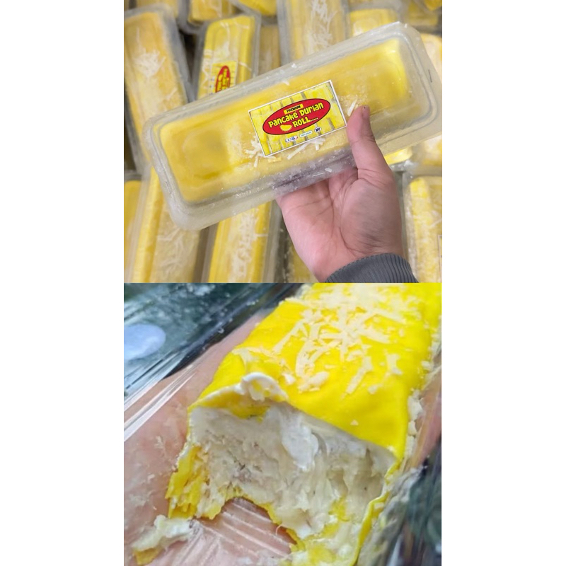

pancake durian roll