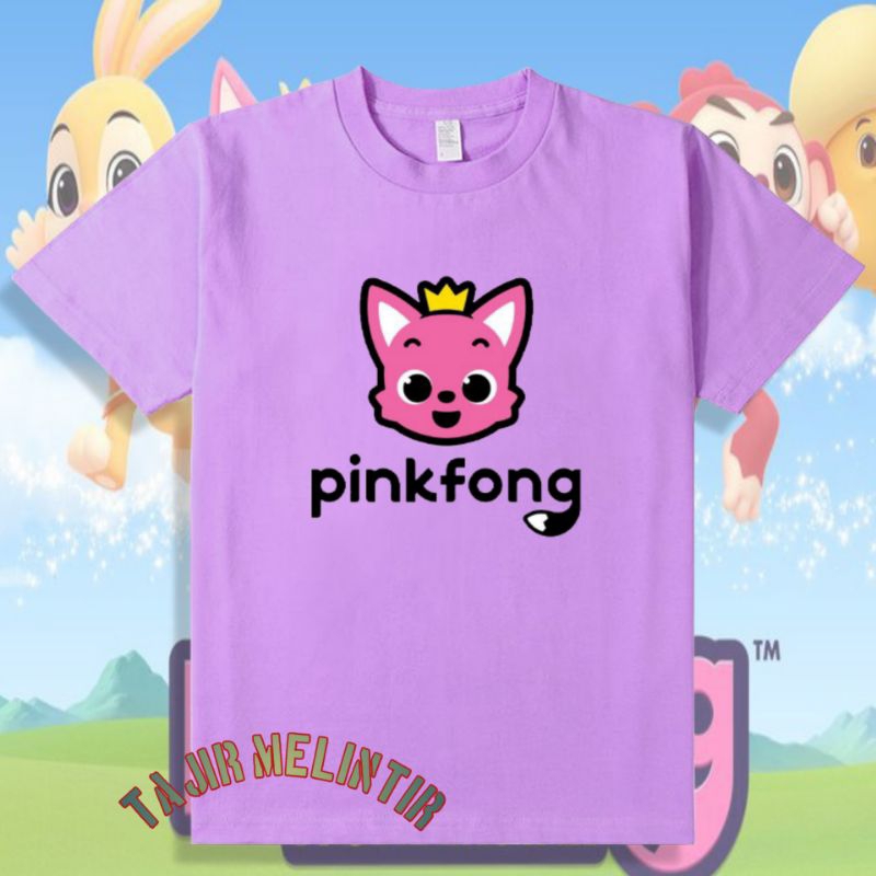 Kaos Pinkfong Anak