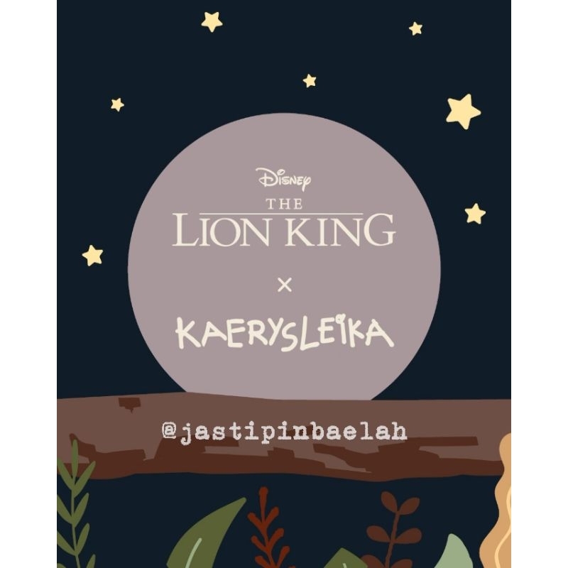 [PELUNASAN] Kaerysleika X Disney Lion King : Hakuna Matata Shoes sz 34-43