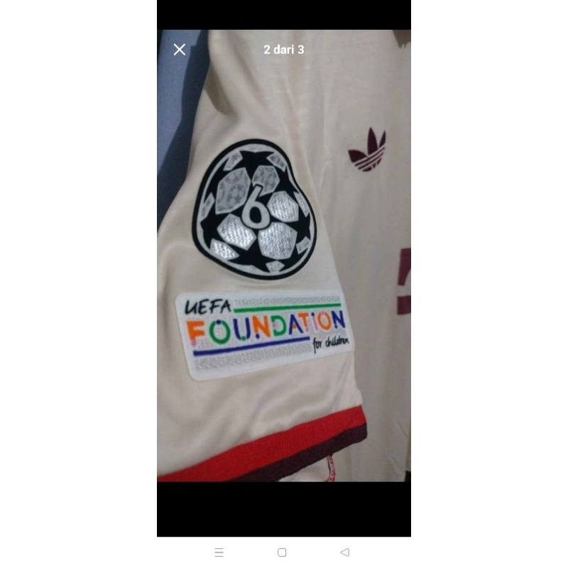 Jersey Bayern Munchen away