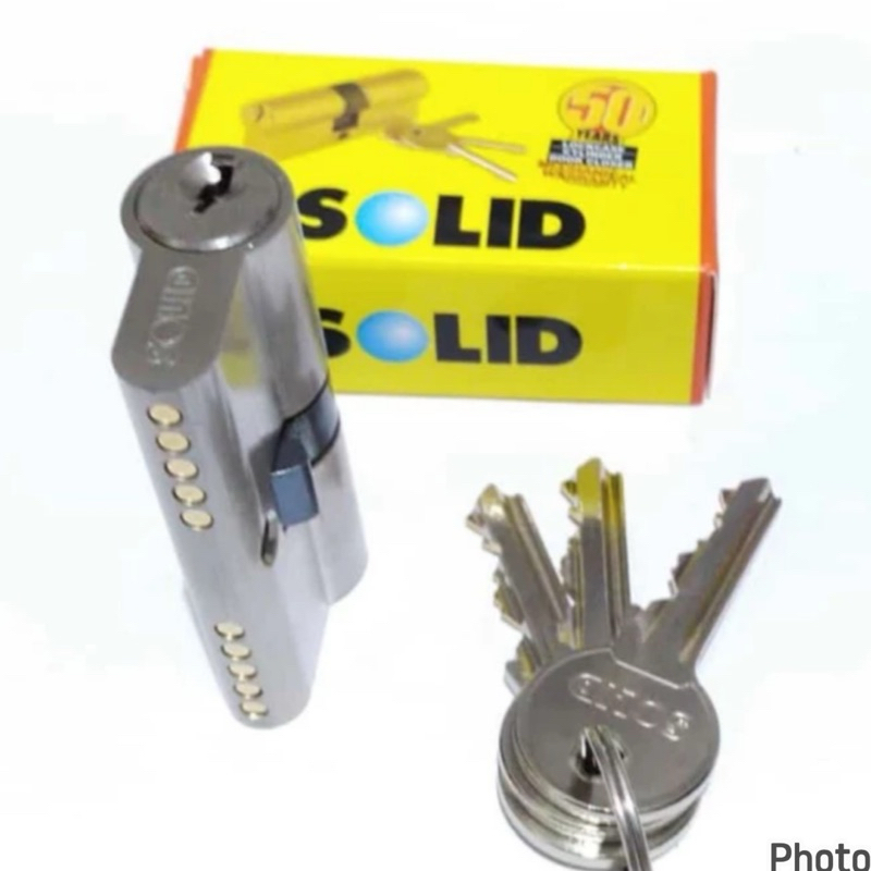 SOLID SILINDER KUNCI PINTU DC 02 - 06 SOLID/ Silinder Kunci Pintu Solid