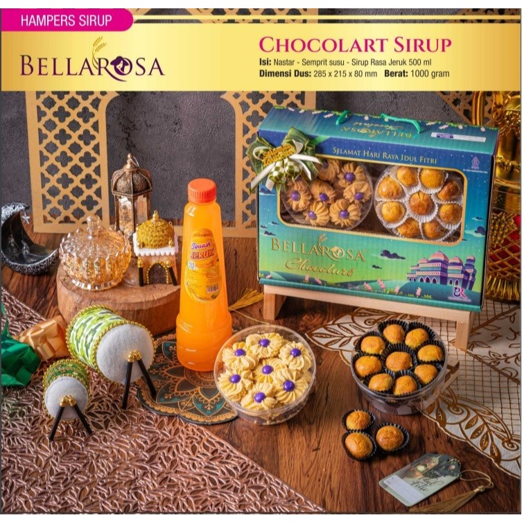 

Parsel Kue Hampers Lebaran Bellarosa Murah Meriah - CHOCOLART SIRUP