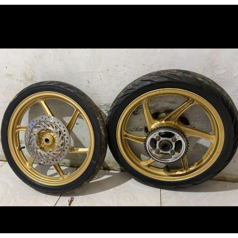 roda velg full set ban 2nd ori cb150r old k15