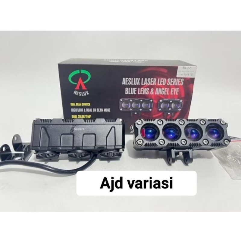 SQL 4 MATA AESLUX LENSA BLUE LENS DEMON EYES RED DAN ICE BLUE