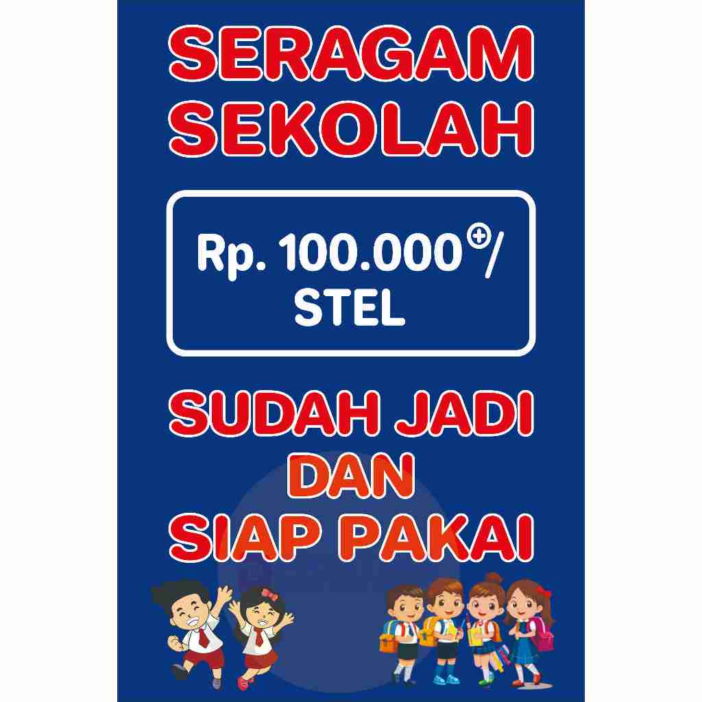 

STIKER PENANDA JUAL BAJU ANAK SEKOLAH
