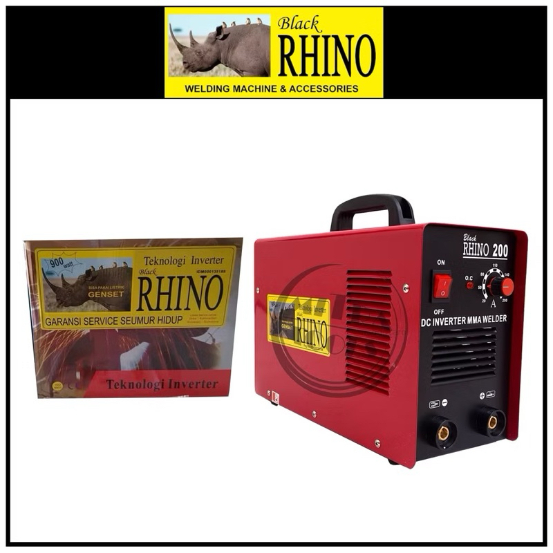 Mesin Travo Las MMA 200 A RHINO