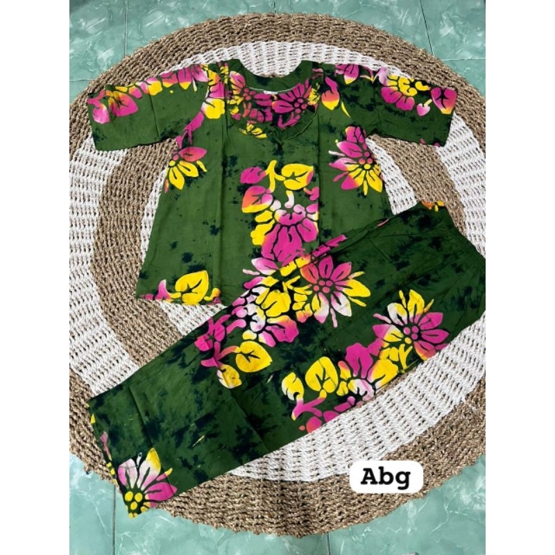 Batik Alvin | Setelan Wanita | Ukuran ABG | Tangan 3/4 | Rayon