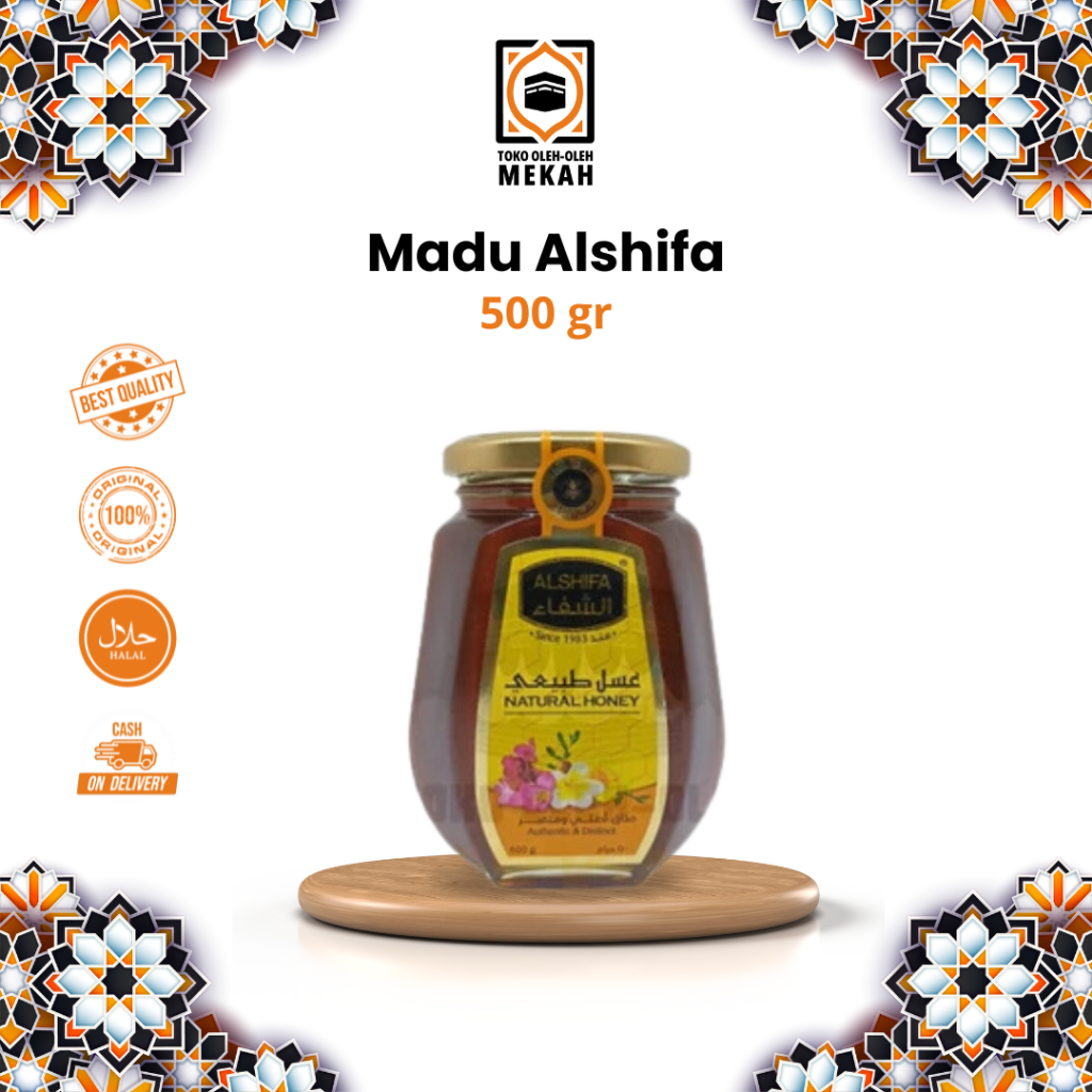 

MADU AL SHIFA 500 GR 100% MADU ASLI MURNI MADU ARAB ORIGINAL AL SYIFA