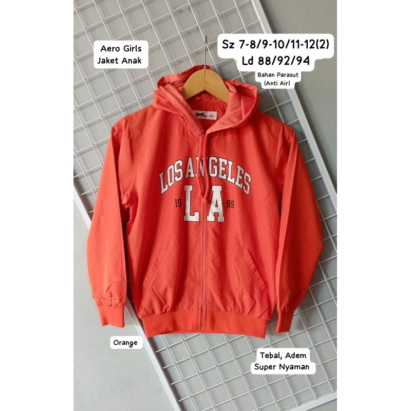 Jaket Anak Wanita Original Brand Aero Girls