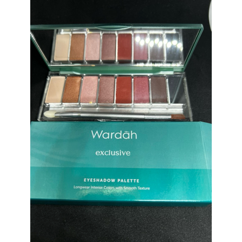 Wardah Eyeshadow Palette Exclusive 02 Rose Glow - Wardah eye shadow palette Exclusive - Wardah Exclu