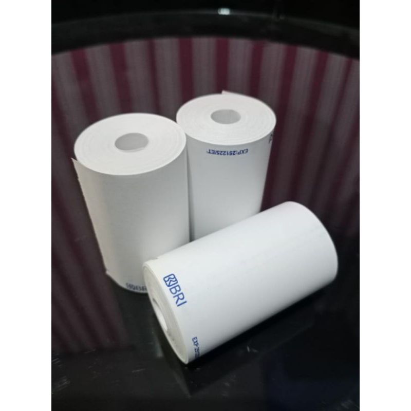 

kertas struk thermal 58x40mm logo