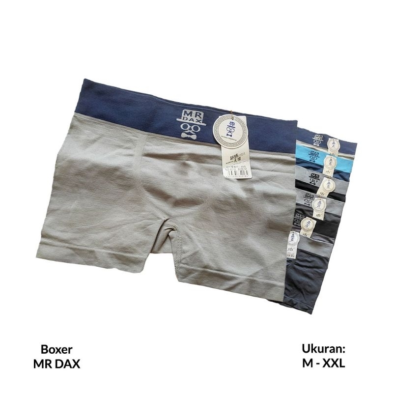 boxer mr.dax 1 kotak isi (3 pcs)