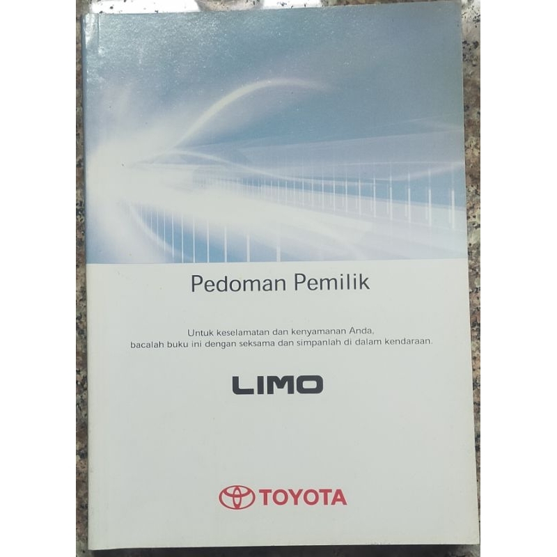Buku manual Vios Limo copotan ori
