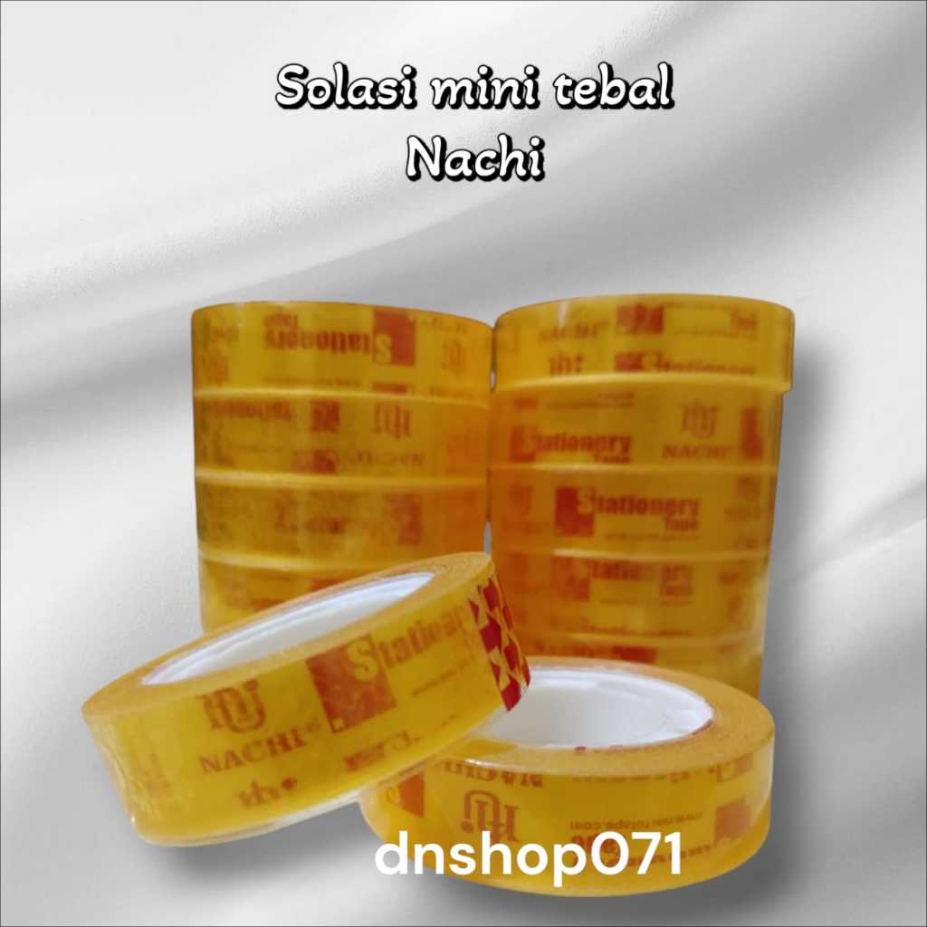 

Selotip Kecil - Isolasi 1/2 x25 Yard