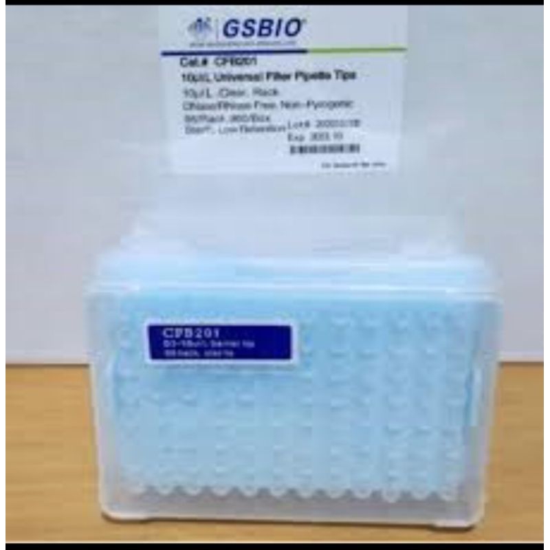 GSBIO 10uL Universal Filter Pipette Tips