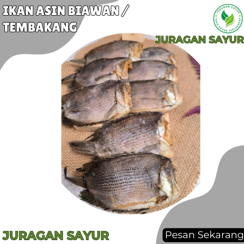 

Ikan Asin Biawan / Tembakang - Ikan Asin Biawan Super - Juragan Sayur