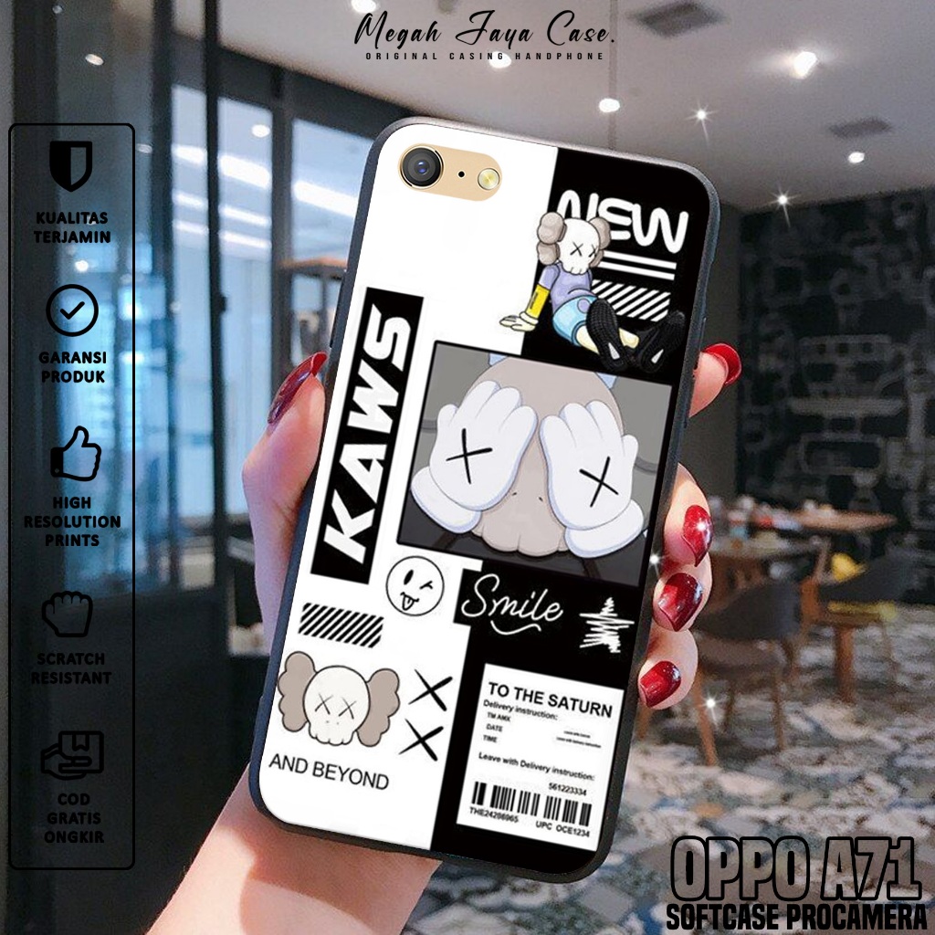 Case Hp OPPO A71 - Softcase OPPO A71 Motif AES - Casing OPPO A71 - Silikon Hp OPPO A71 - Kesing Hp -