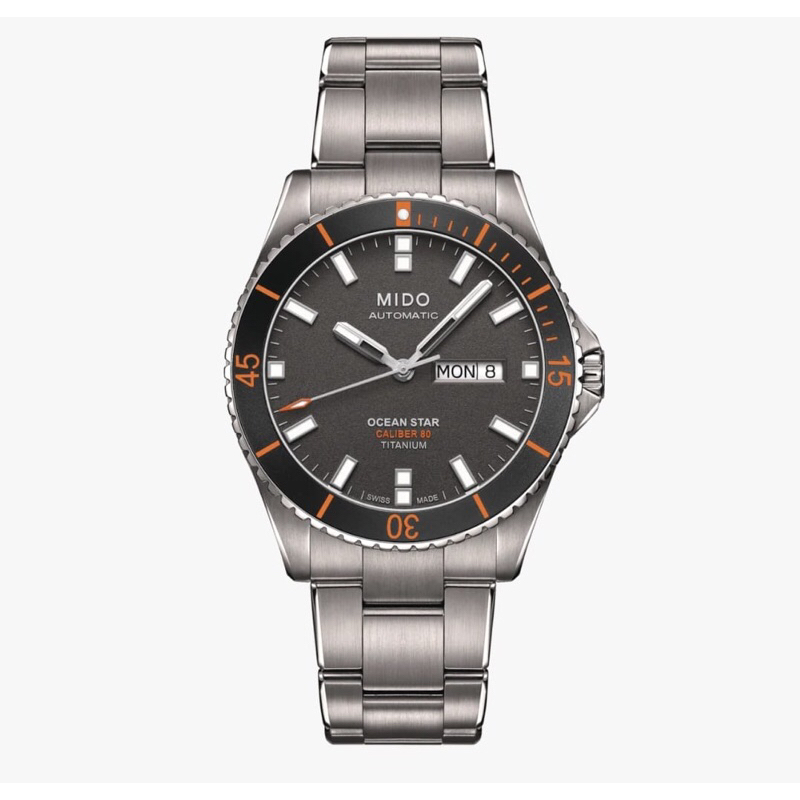 Mido Jam Tangan Ocean Star Calibre Titanium