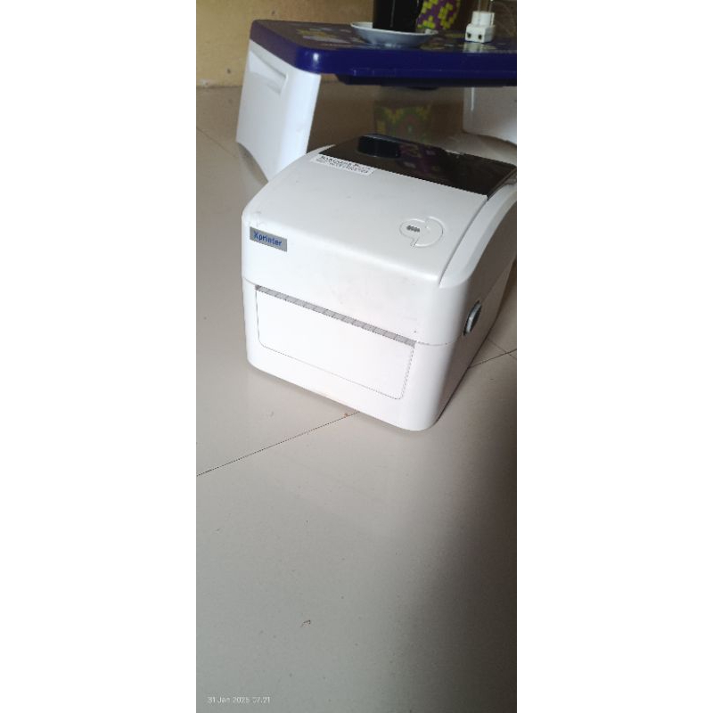 printer thermal xprinter xp420b bekas kondisi like new